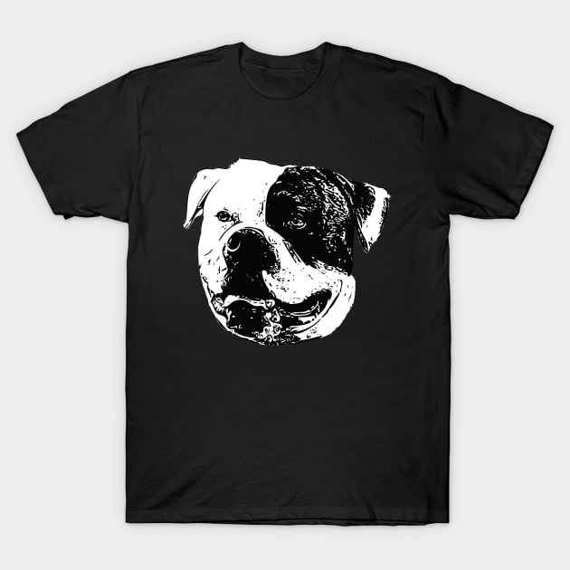 American Bulldog T-Shirt by DoggyStyles